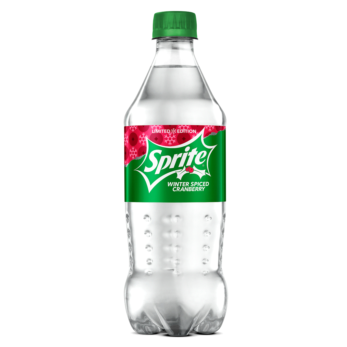 Photo of Sprite Winter Spiced Cranberry Lemon Lime Flavored Soda 20 Fl Oz