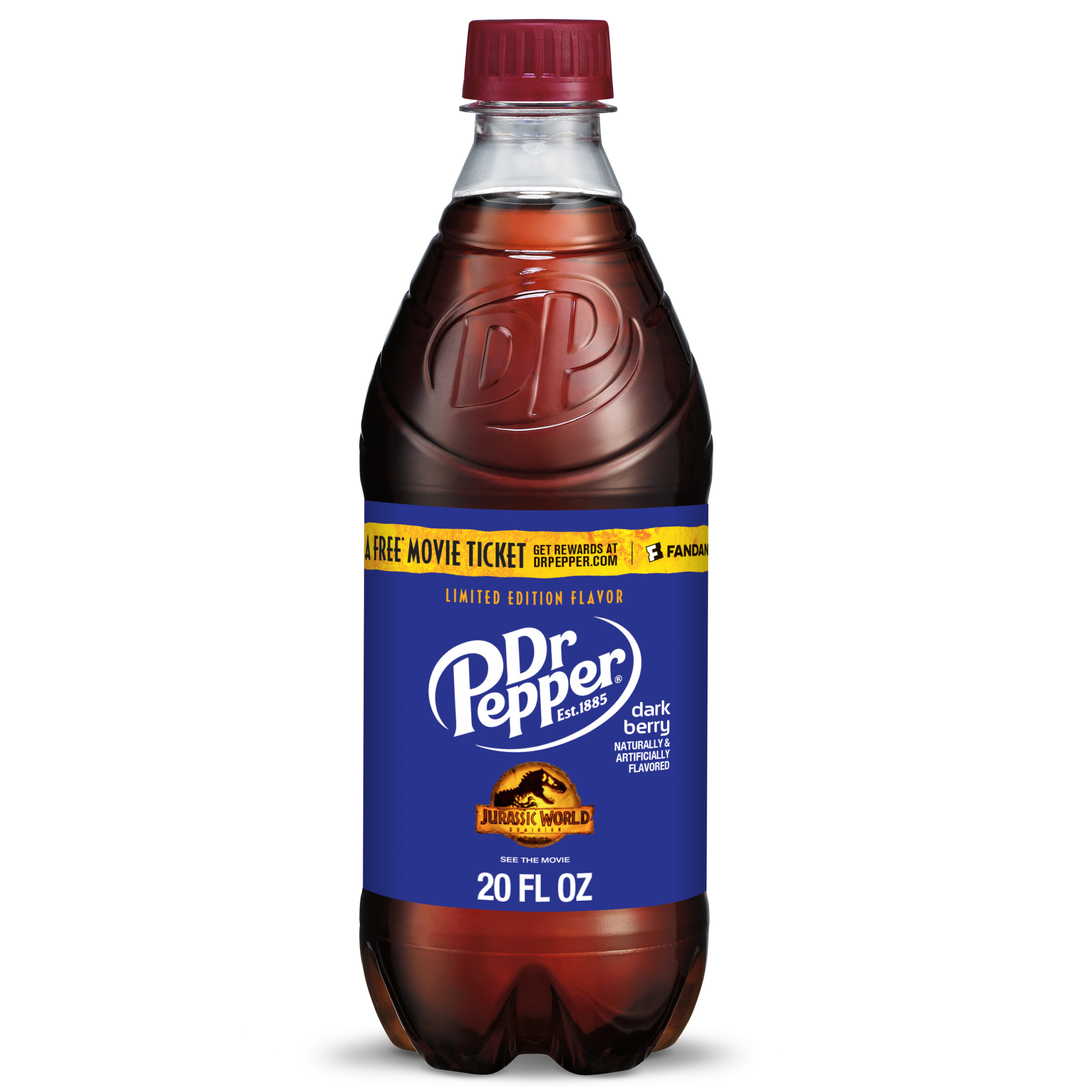 Photo of Dr Pepper Dark Berry Soda, 20 Fl Oz Bottle