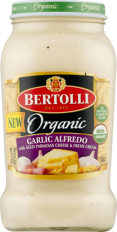 Garlic Alfredo with Organic Fresh Cream