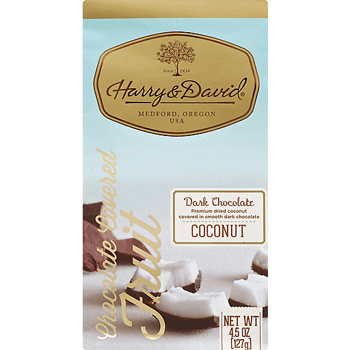 Premium Dried Coconut Covered in Smooth Dark Chocolate