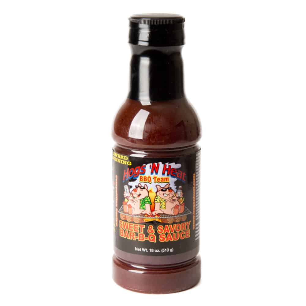 Hogs N Heat Sweet & Savory Bar-b-q Sauce