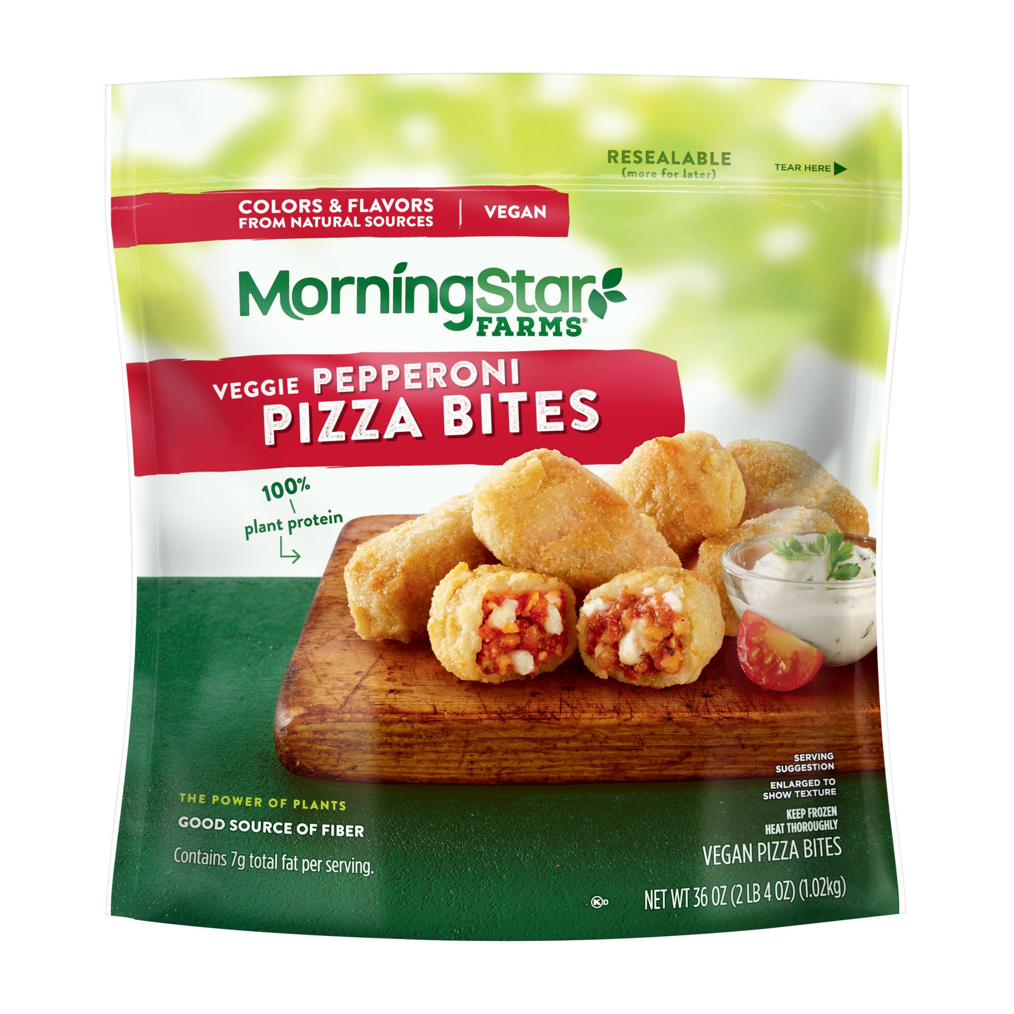 Pepperoni Vegan Veggie Pizza Bites, Pepperoni