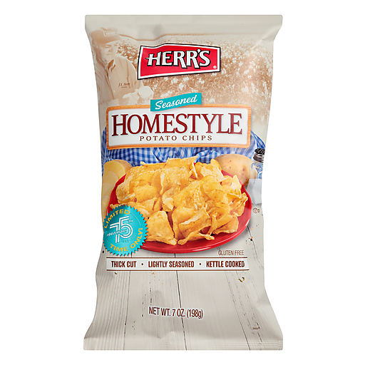 Seasoned Homestyle Potato Chips, Seasoned