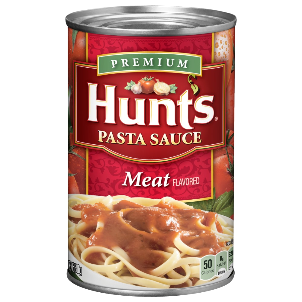 Photo of Hunt's Meat Flavored Premium Pasta Sauce - 24 Ounce