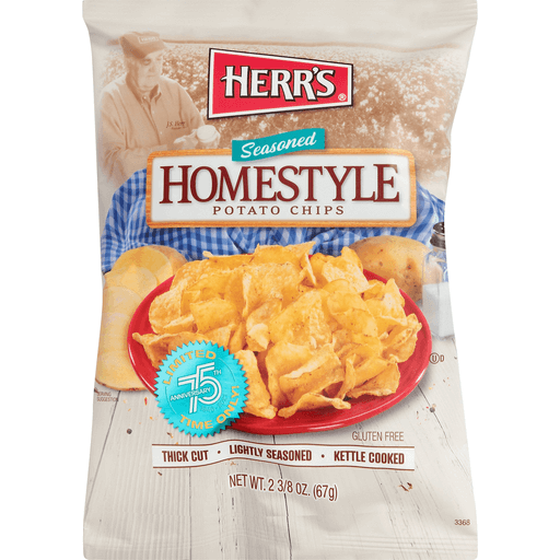 Seasoned Homestyle Potato Chips, Seasoned