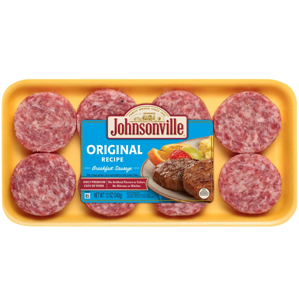 Photo of Johnsonville Sausage Original Recipe Breakfast Patties - 12oz
