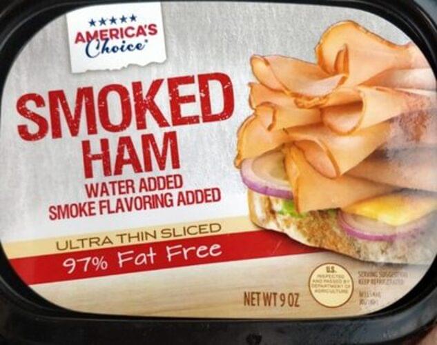 Ultra Thin Sliced Smoked Ham, Smoke