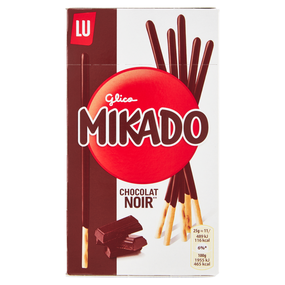 MIKADO LU CHOC.NEGRO 75 GR