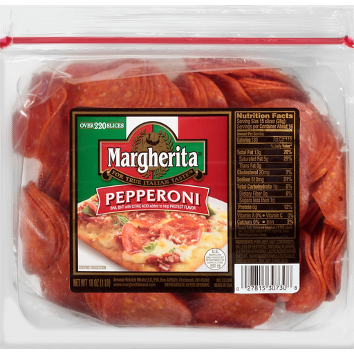 Photo of Margherita Sliced Pepperoni