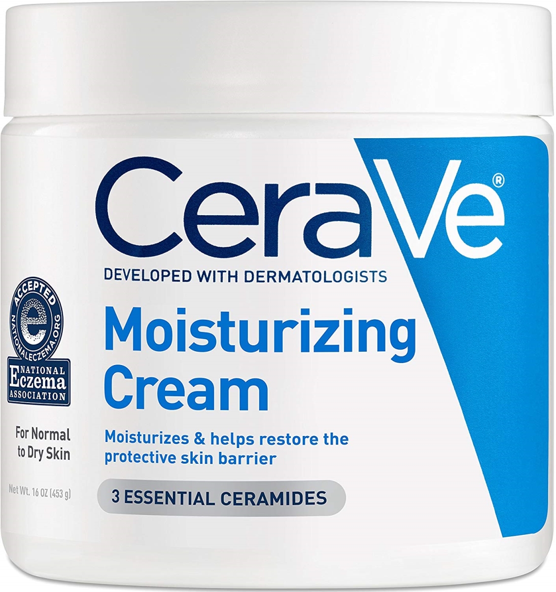 CeraVe Moisturizing Cream For Normal To Dry Skin 16 Oz Body Lotion