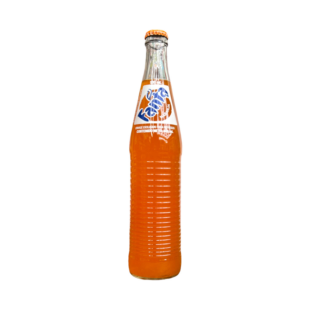 Photo of Fanta Orange Mexico Soda Fruit Flavored Soft Drink, 500 mL