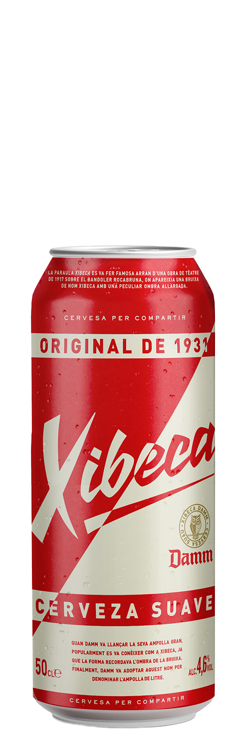CERVEZA XIBECA DAMM LATA 50 CL