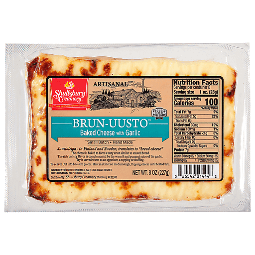 Brun-Uusto Baked Cheese with Garlic, Garlic