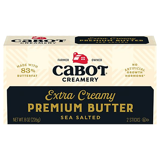 Photo of Cabot Creamery Butter, Sea Salted, Extra Creamy, Premium