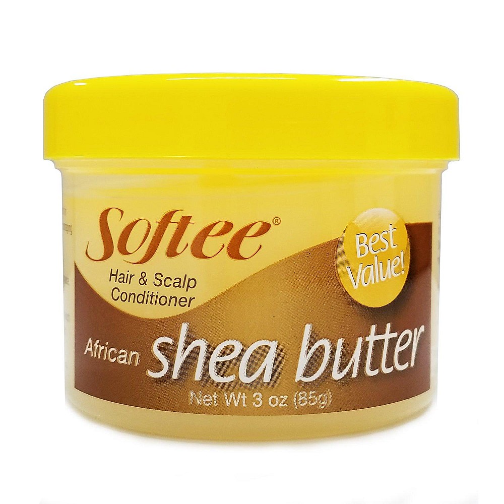 Photo of Softee African Shea Butter Hair & Scalp Conditioner, Yellow, 3 Oz