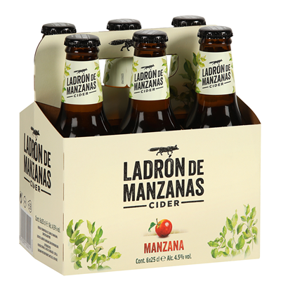 LADRON DE MANZANAS BOTELLIN 25 CL. 5.4Â§