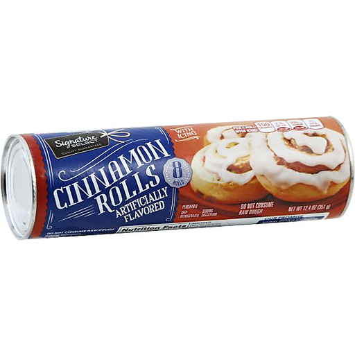 Cinnamon Flavored Rolls with Icing, Cinnamon with Icing