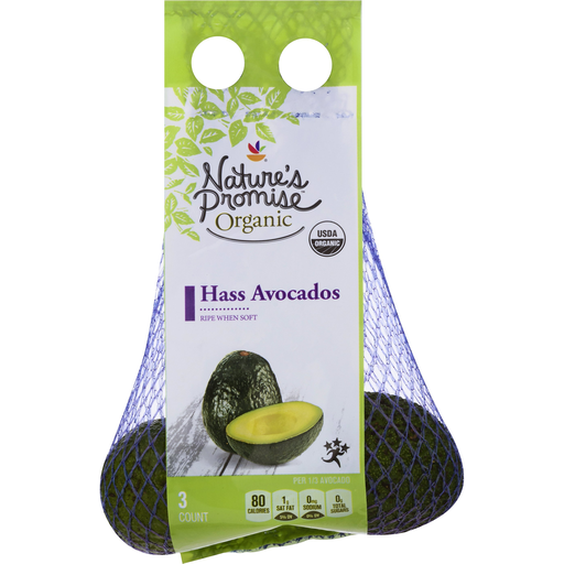 Nature'S Promise, Organic, Hass Avocados