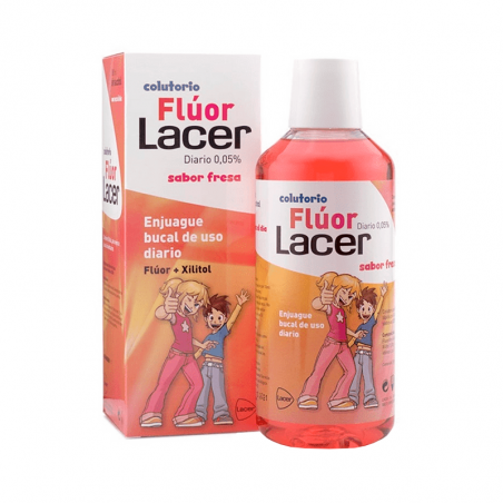 FLÚOR LACER INFANTIL MADUIXA 500ML.