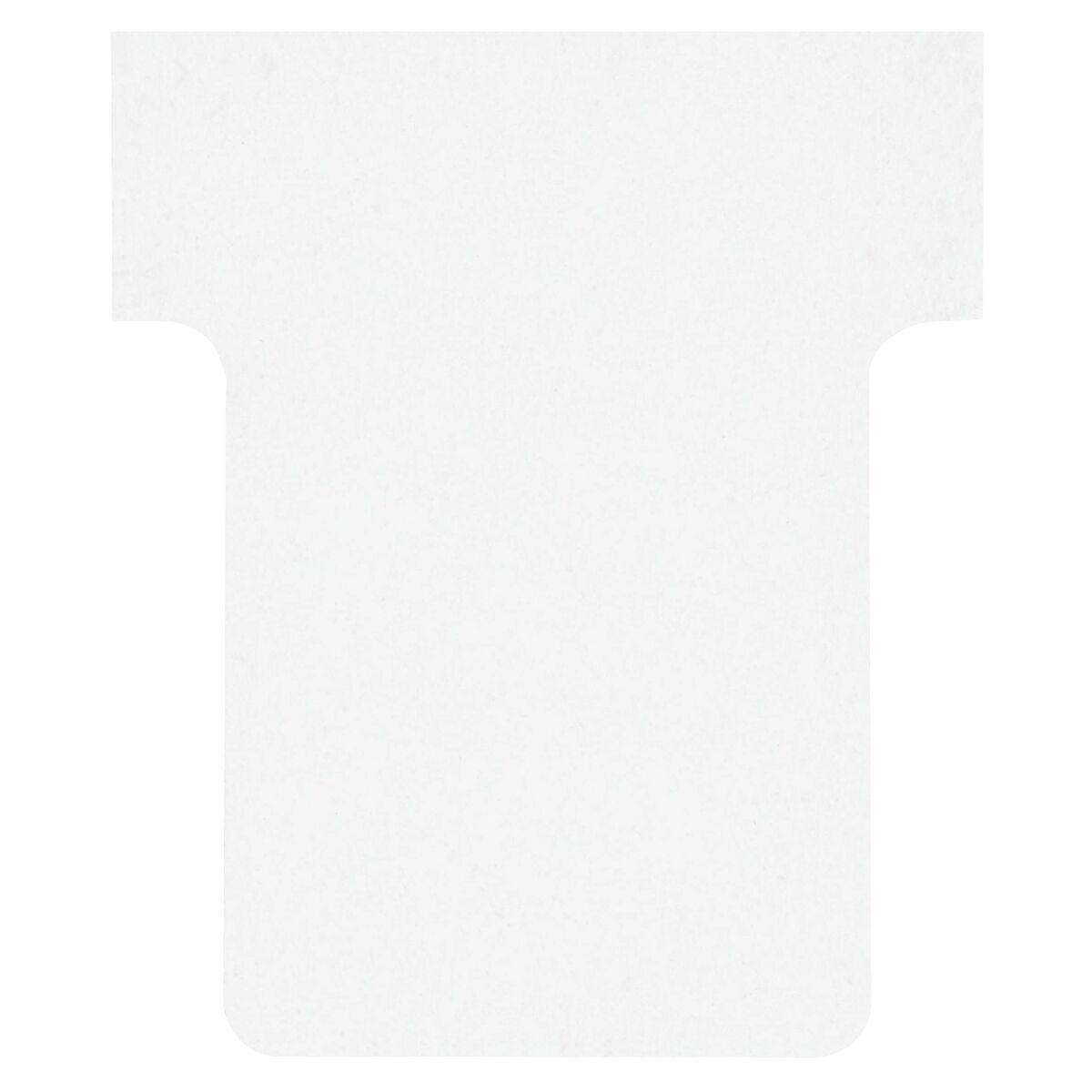 Photo of Nobo T-kaart Nr 1.5 36mm Wit 100 Stuks