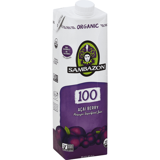 Organic Amazon Superfood Juice, Acai Berry