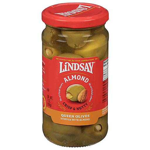 Spanish Queen Olives Stuffed with Almond