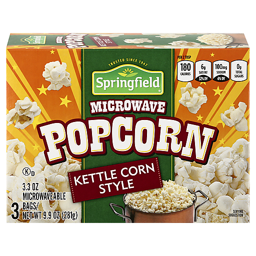 Kettle Corn Style Microwave Popcorn, Kettle Corn Style