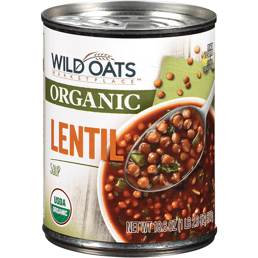 Wild Oats Marketplace, Organic Soup, Lentil, Lentil