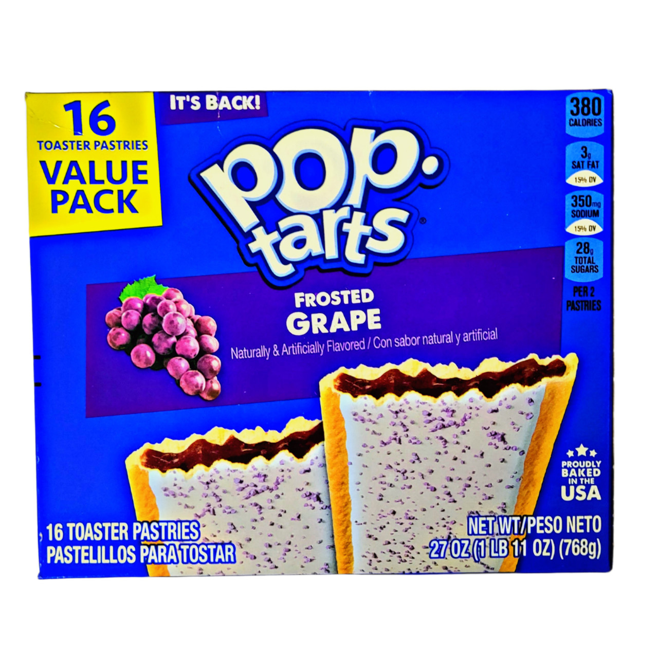 Frosted Grape Flavored Toaster Pastries, Frosted Grape