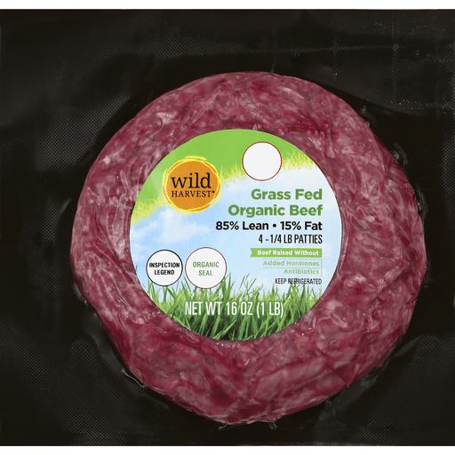 Organic Ground Beef Patties
