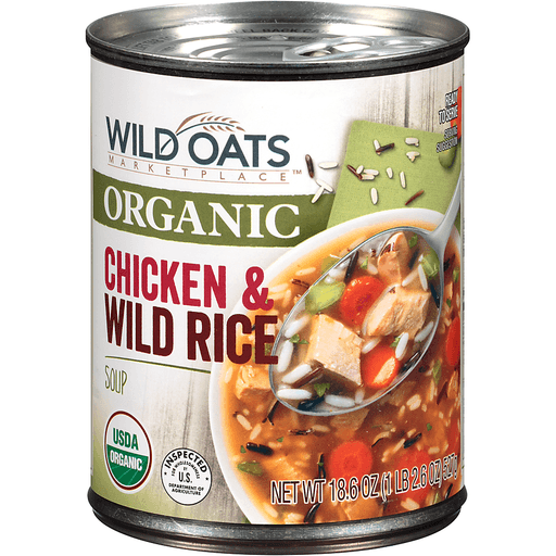 Organic Chicken & Wild Rice Soup