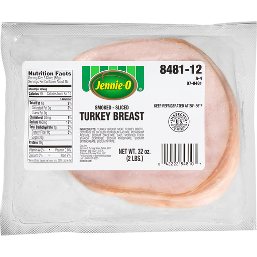 Smoked - Sliced Turkey Breast , Smoked