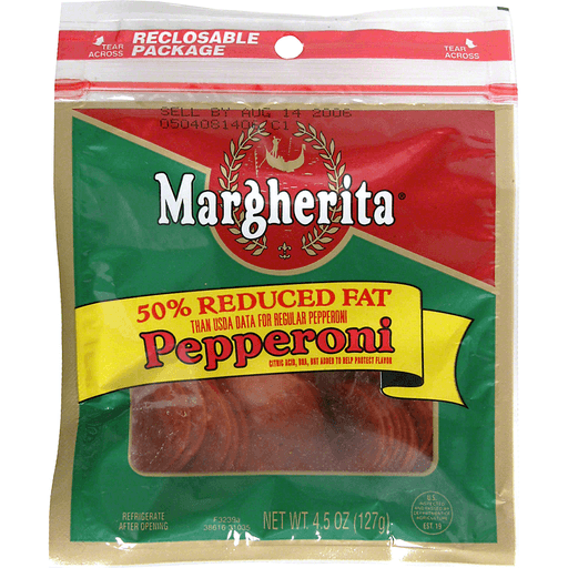 Reduced Fat Pepperoni