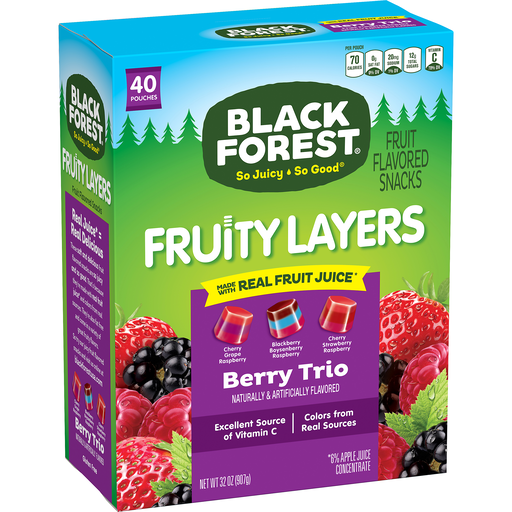Black Forest, Fruit Snacks, Berry Collision