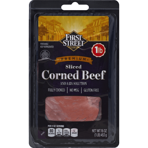 Premium Sliced Corned Beef and a 15% Solution