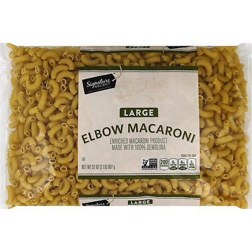 Enriched Macaroni Product, Large Elbow Macaroni