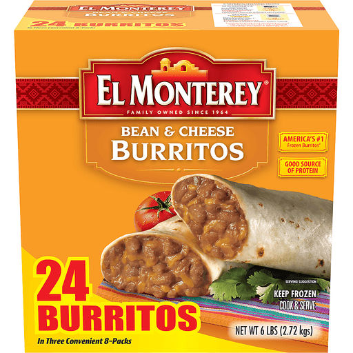 Burritos, Bean & Cheese