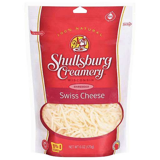 Shullsburg Creamery, Shredded Swiss Cheese