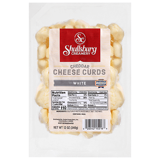 White Cheddar Cheese Curd, White Cheddar Cheese