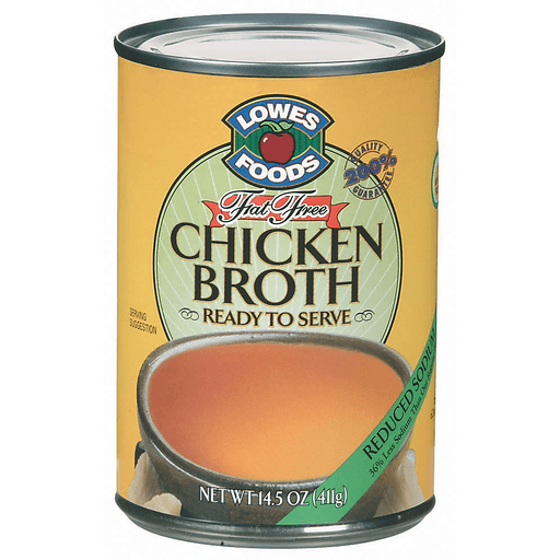 Lowes Foods, Reduced Sodium Broth, Rich Chicken, Rich Chicken