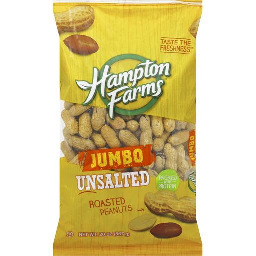 Jumbo Unsalted Roasted Peanuts