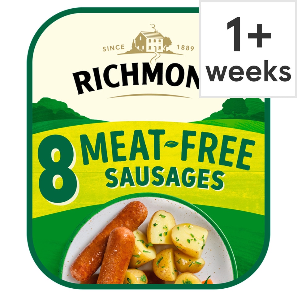 Richmond 8 Vegan Meat Free Sausages
