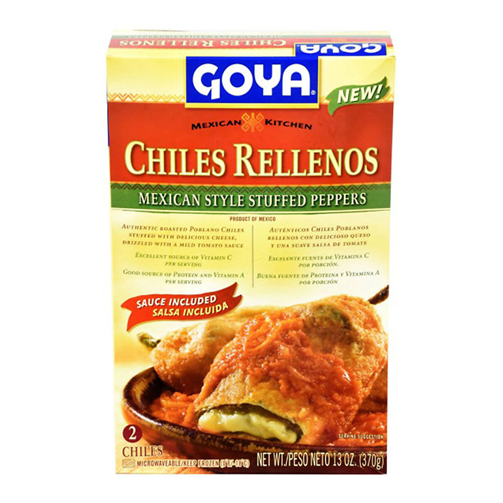 Photo of Goya Frozen Chiles Rellenos Mexican Style Stuffed Peppers - 13oz/2ct