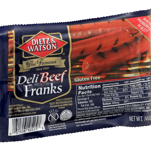 Deli Beef Franks, Deli Beef