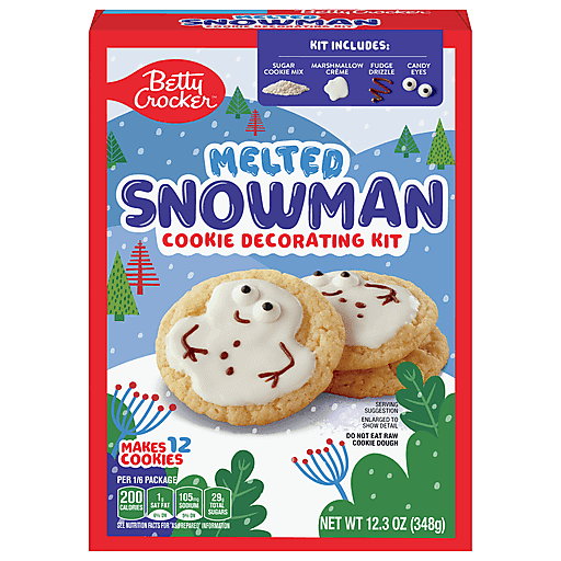 Photo of Betty Crocker Melting Snowman Cookie Kit