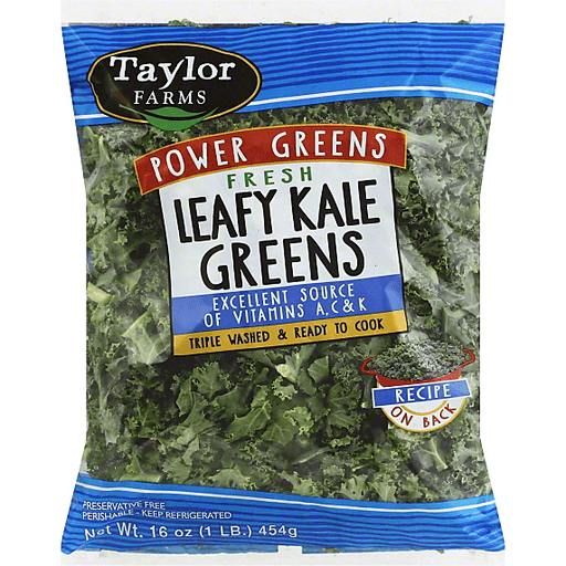 Power Greens Fresh Leafy Kale Greens