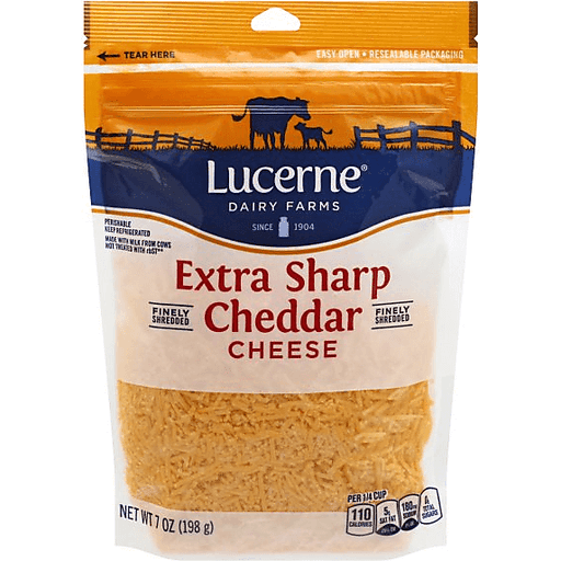 Extra Sharp Cheddar Finely Shredded Cheese, Extra Sharp Cheddar