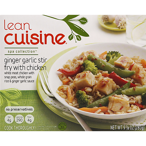 Ginger Garlic Stir Fry with Chicken White Meat Chicken with Snap Peas