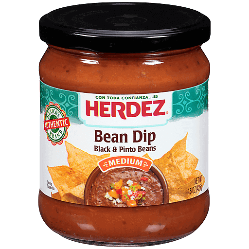 Medium Black & Pinto Beans Dip, Medium