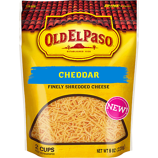 Cheddar Finely Shredded Cheese, Cheddar